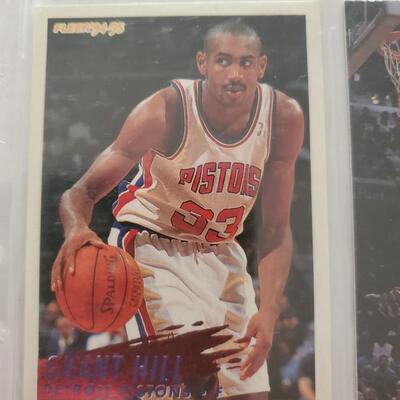 Basketball card lot of 9
