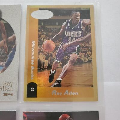 Basketball card lot of 9