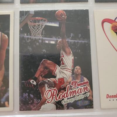 Basketball card lot of 9
