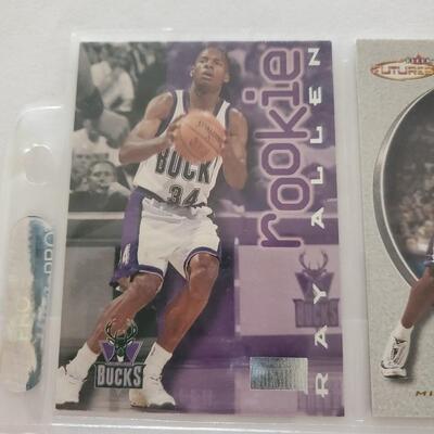 Basketball card lot of 9