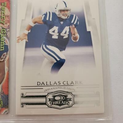 Football lot of 9 cards
