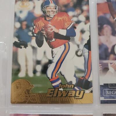 Football lot of 9 cards