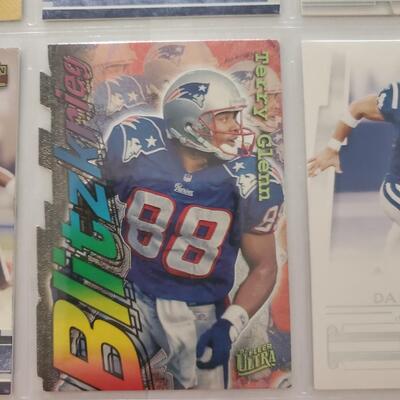 Football lot of 9 cards