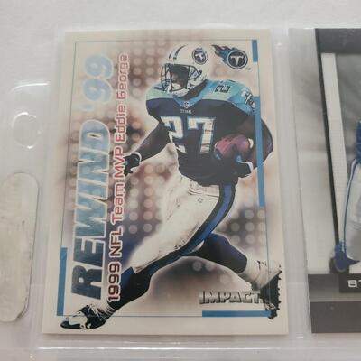 Football lot of 9 cards