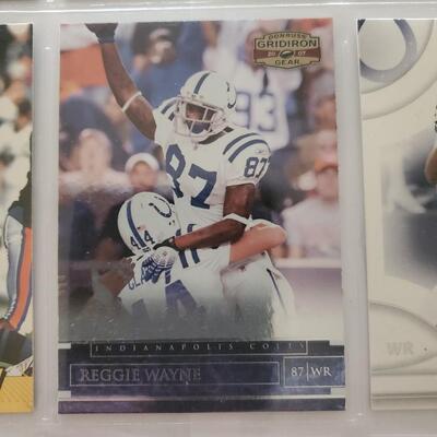 Football lot of 9 cards
