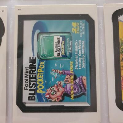 Garbage pal kids card lot of 9 cards (2015)