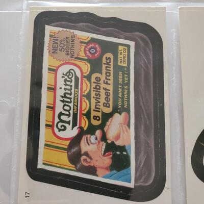 Garbage pal kids card lot of 9 cards (2015)