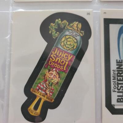 Garbage pal kids card lot of 9 cards (2015)