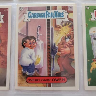 Garbage pal kids card lot of 9 cards (2015)