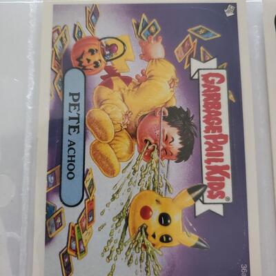 Garbage pal kids card lot of 9 cards (2015)