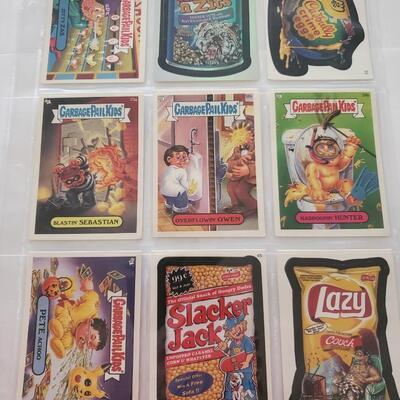 Garbage pal kids card lot of 9 cards (2015)