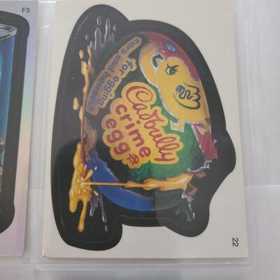 Garbage pal kids card lot of 9 cards (2015)