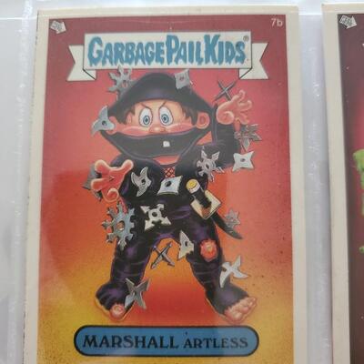 Garbage pal kids card lot of 9 cards (2015)