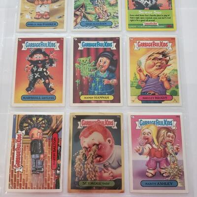 Garbage pal kids card lot of 9 cards (2015)