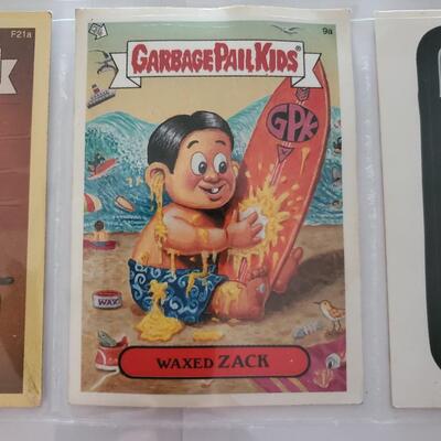 Garbage pal kids card lot of 9 cards (2015)