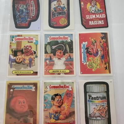 Garbage pal kids card lot of 9 cards (2015)
