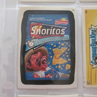 Garbage pal kids card lot of 9 cards (2015)