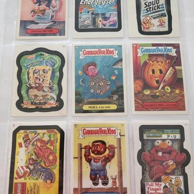 Garbage pal kids card lot of 9 cards (2015)