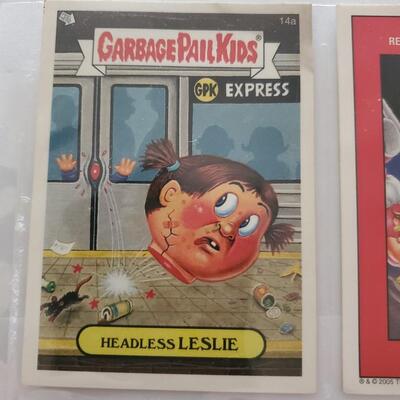 Garbage pal kids card lot of 9 cards (2015)