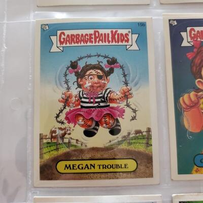 Garbage pal kids card lot of 9 cards (2015)