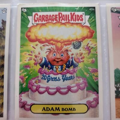 Garbage pal kids card lot of 9 cards (2015)