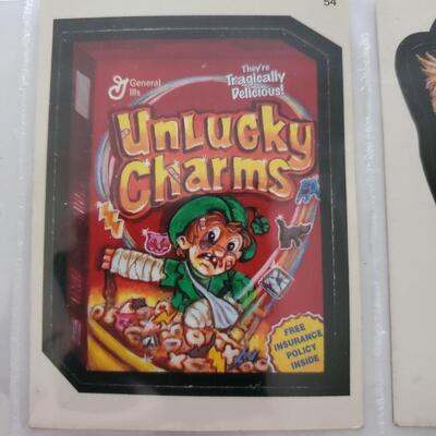 Garbage pal kids card lot of 9 cards (2015)
