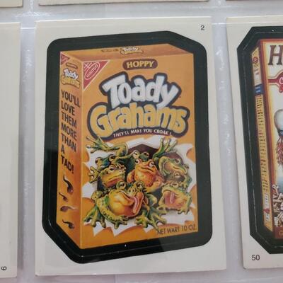 Garbage pal kids card lot of 9 cards (2015)