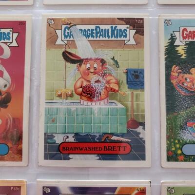 Garbage pal kids card lot of 9 cards (2015)