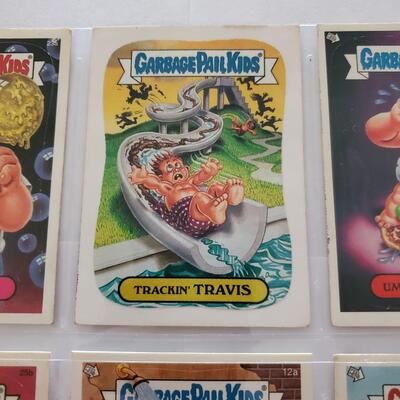 Garbage pal kids card lot of 9 cards (2015)
