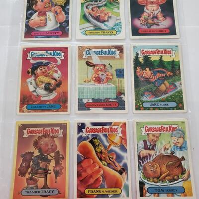 Garbage pal kids card lot of 9 cards (2015)
