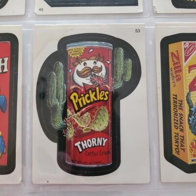 Garbage pal kids card lot of 9 cards (2015)