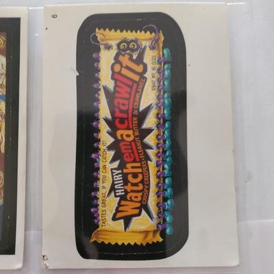 Garbage pal kids card lot of 9 cards (2015)