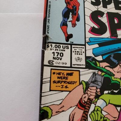 Spectacular spiderman #170