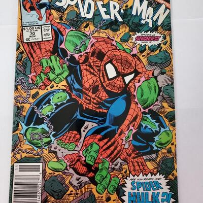 Web of spiderman #70