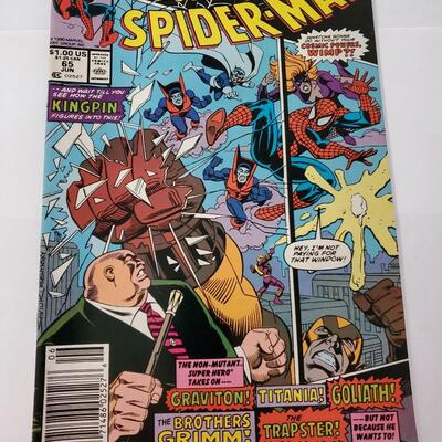 Web of spiderman #65