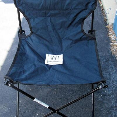 Outdoor Fold Up Chair, in Bag