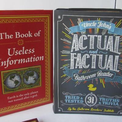 Fun Lot of Books: Useless Information, Actual Factual, Conspiracy Theories and Secret Societies for Dummies, More
