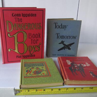 Nice Lot of Older Books For Kids: Today and Tomorrow 1943, Something Different 1947, More