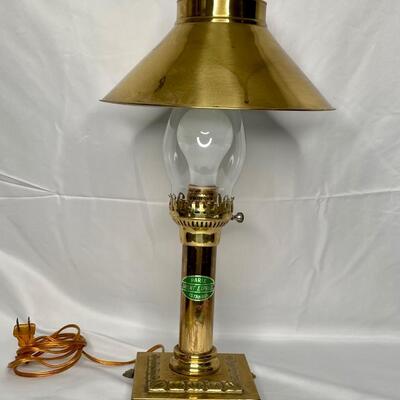 Vintage Brass Lamp