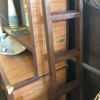 Bauer International Library with Ladder and 48" TV