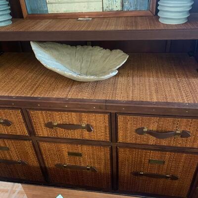 Bauer International Library with Ladder and 48" TV