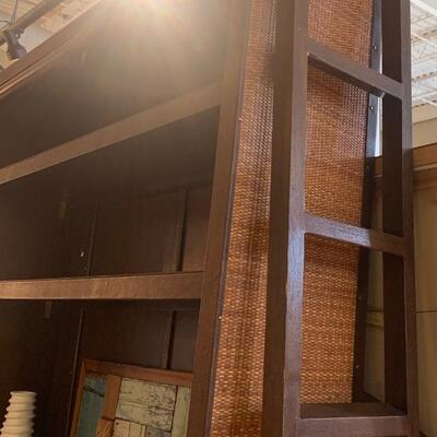 Bauer International Library with Ladder and 48" TV