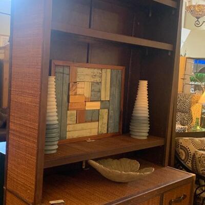 Bauer International Library with Ladder and 48" TV