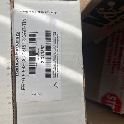 Radical Firearms AR15 Rifle - .223 | 5.56 - NEW (Comes with Bag and Sights)