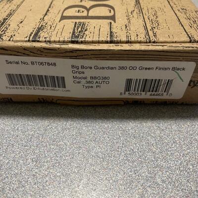 Bearman - Big Bore .380 Derringer Guardian OD Green (NEW)