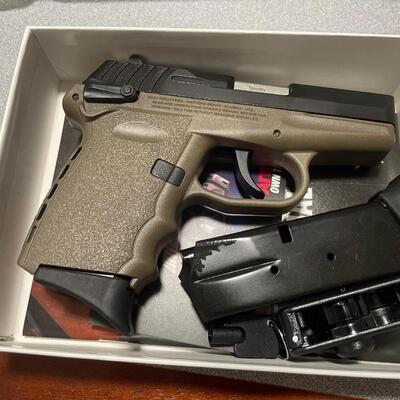SCCY CPX-1CBDE (Brown / Black) NEW - 9mm
