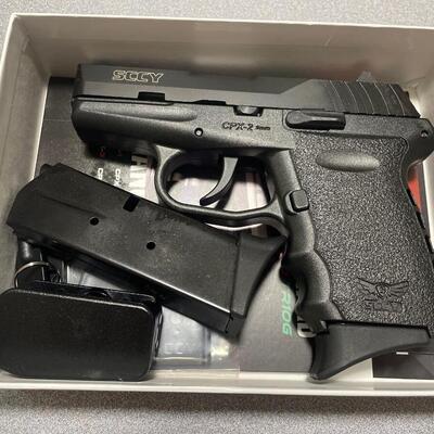 SCCY CPX-2CB (Black) NEW - 9mm