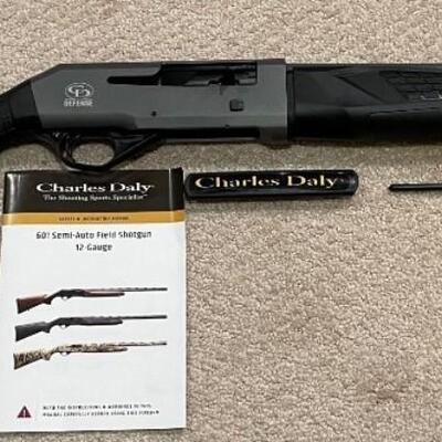 Charles Daly 601 Field Semi-Auto 12GA Shotgun - NEW