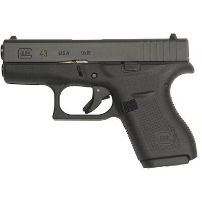 Glock 43 Subcompact  - 9mm Pistol - NEW