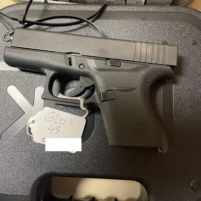 Glock 43 Subcompact  - 9mm Pistol - NEW